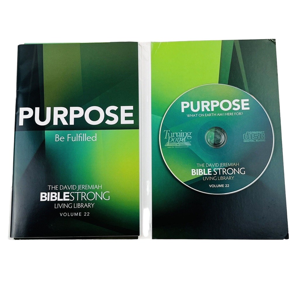 BibleStrong Volume 22 Purpose CD & Booklet Dr. David Jeremiah Living‎ Library